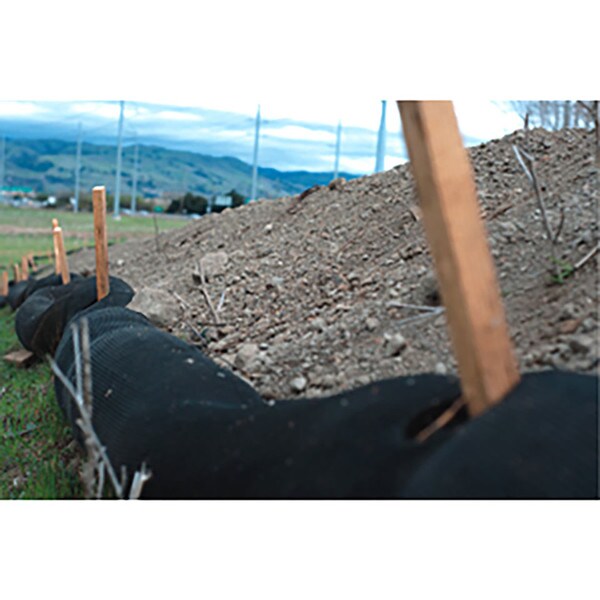 Silt Socks 50m Roll SS-R | Silt Sock | Silt Fence| Ecospill Drain Bank Protection Revegetation Erosion Control | Silt control | contruction sites | slow water velocity | Damming | Brisbane Sydney Mel
